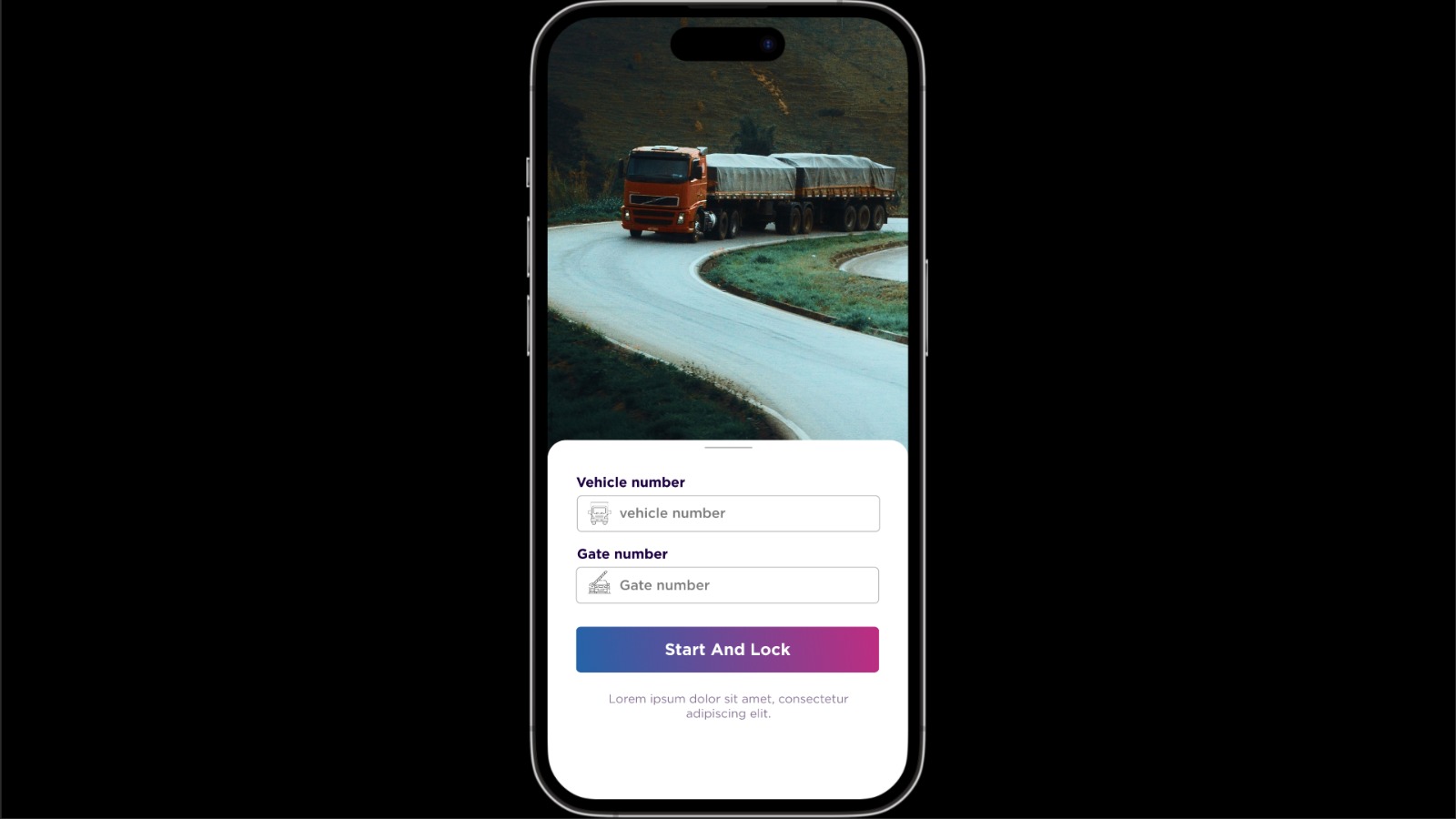 Private land navigation mobile screen 2